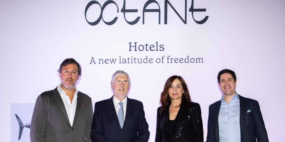 Luís Mexia Alves CEO da DHM Discovery Hotel Management, Embaixador de Portugal em Espanha João Mira-Gomes, Diretora do Turismo de Portugal em Espanha Maria de Lur_Destaque